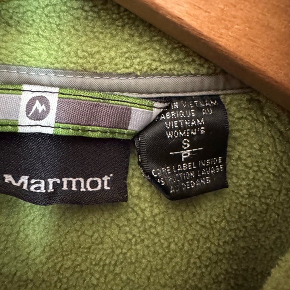 Marmot Lime Green Full-Zip Fleece - Picture 3 of 8